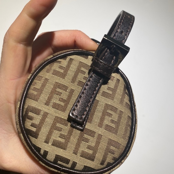 Authentic Fendi brown mini bag - Picture 3 of 9